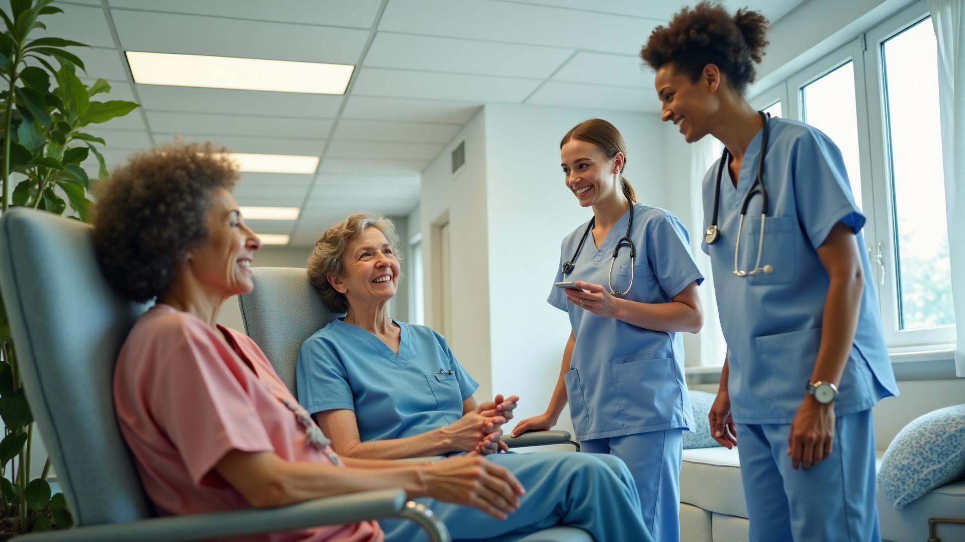 Professional caregiving environment